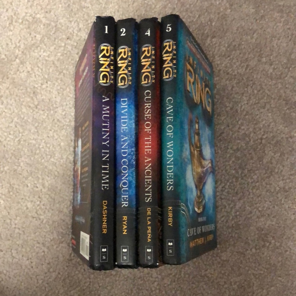 Books - Infinity Ring 1, 2, 4, 5
